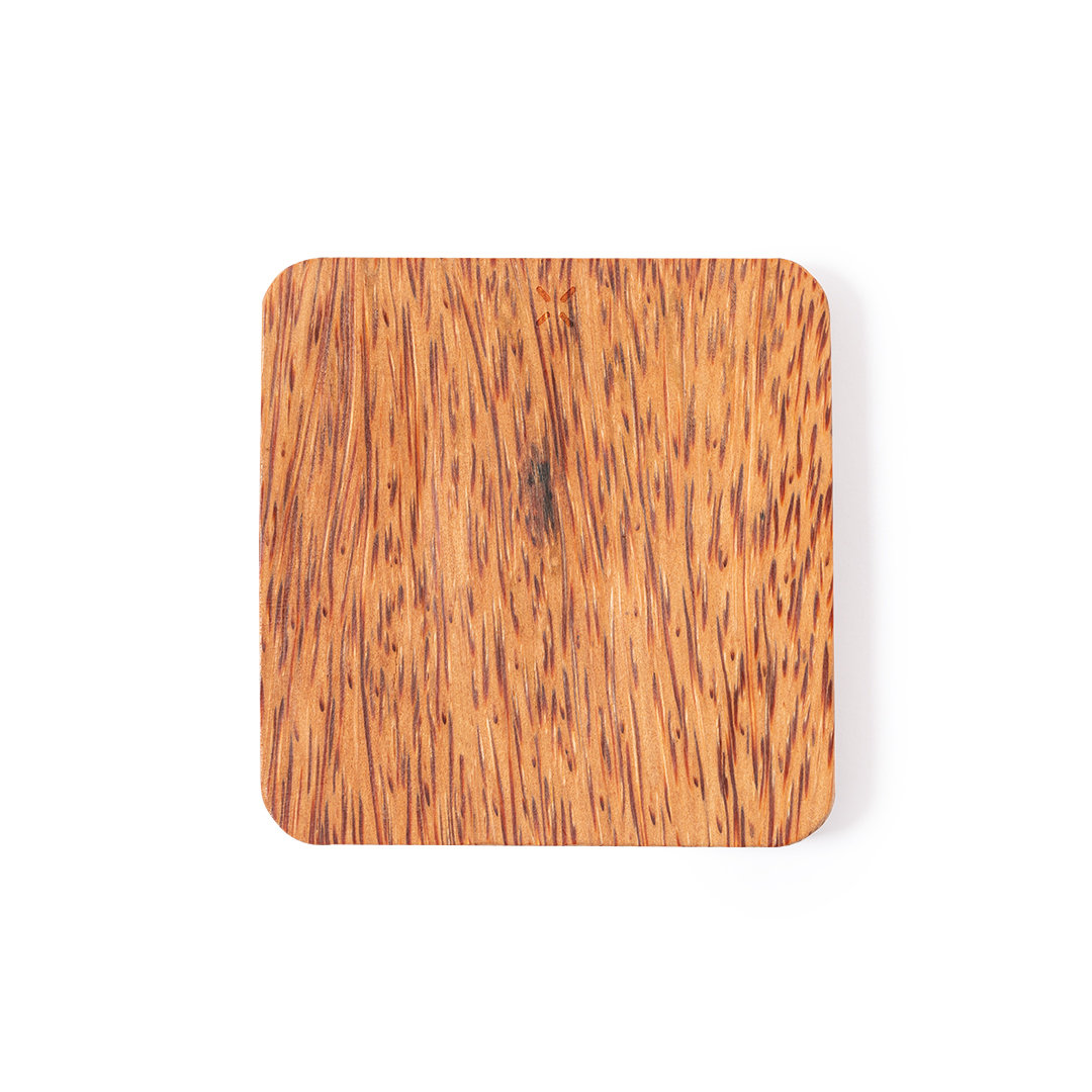 Coconut 10W Wireless Charger with Dual USB Output - Haverhill