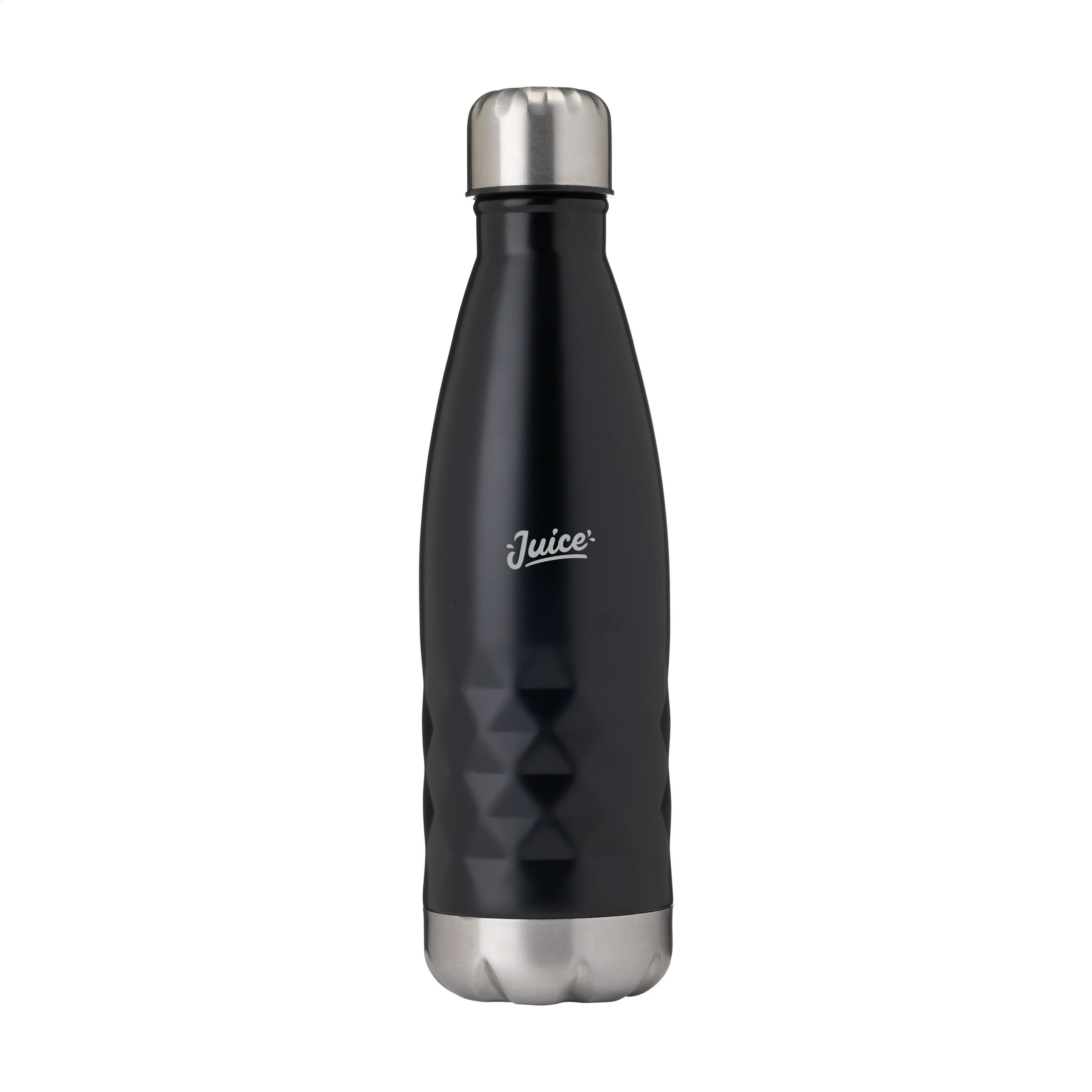 3D Geometric Diamond Pattern Stainless Steel Water Bottle - Henley-on-Thames