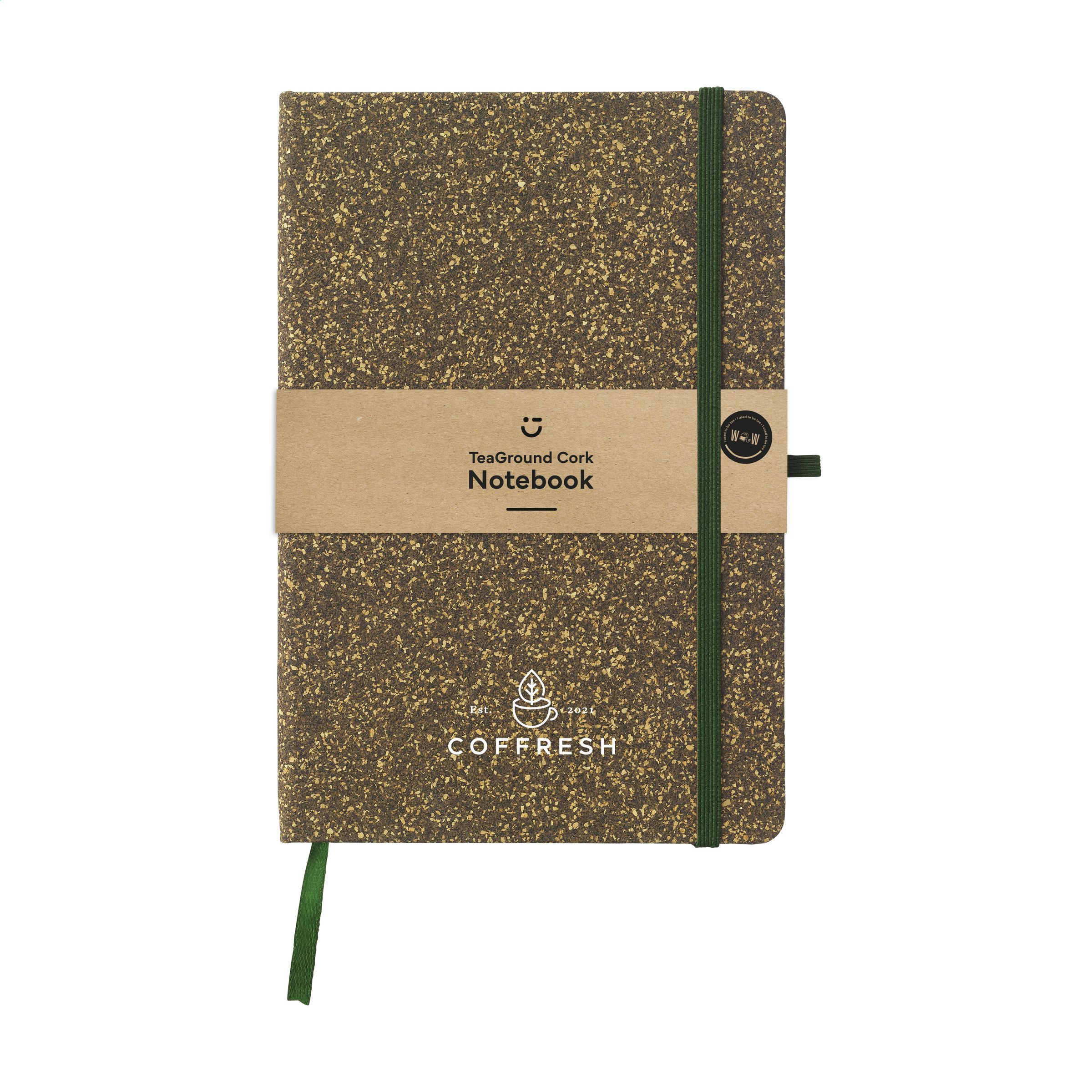 EcoTea Cork Notebook - Longparish
