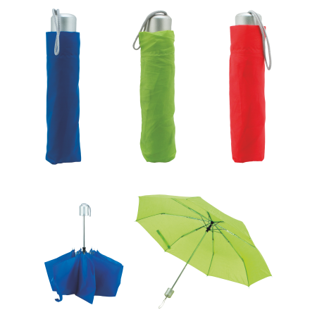 Foldable Metal Shaft Umbrella with PVC Grip - Berwick St John