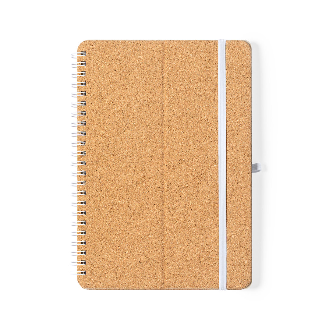 Natural Cork and Wheat Straw Ring Binder Notebook - Westgate-on-Sea
