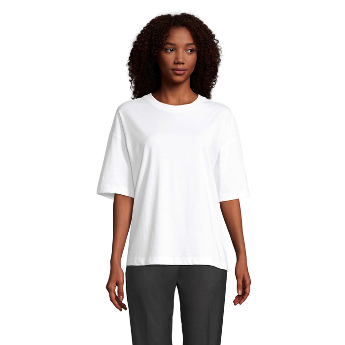 EcoLuxe Women's Oversize T-Shirt - Ashley Cross