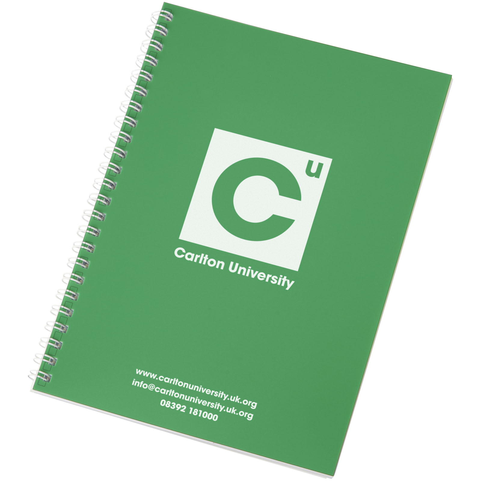 ColorSplash A5 Notebook - Market Drayton printed with logo