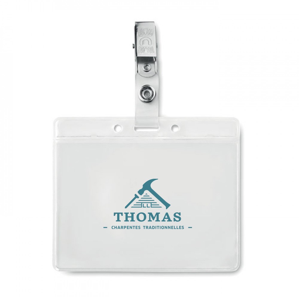 Transparente Kartenhülle