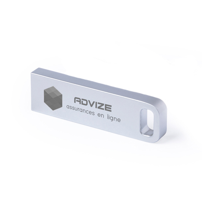 16GB Metal Matte Finish USB Flash Drive - Hoylake