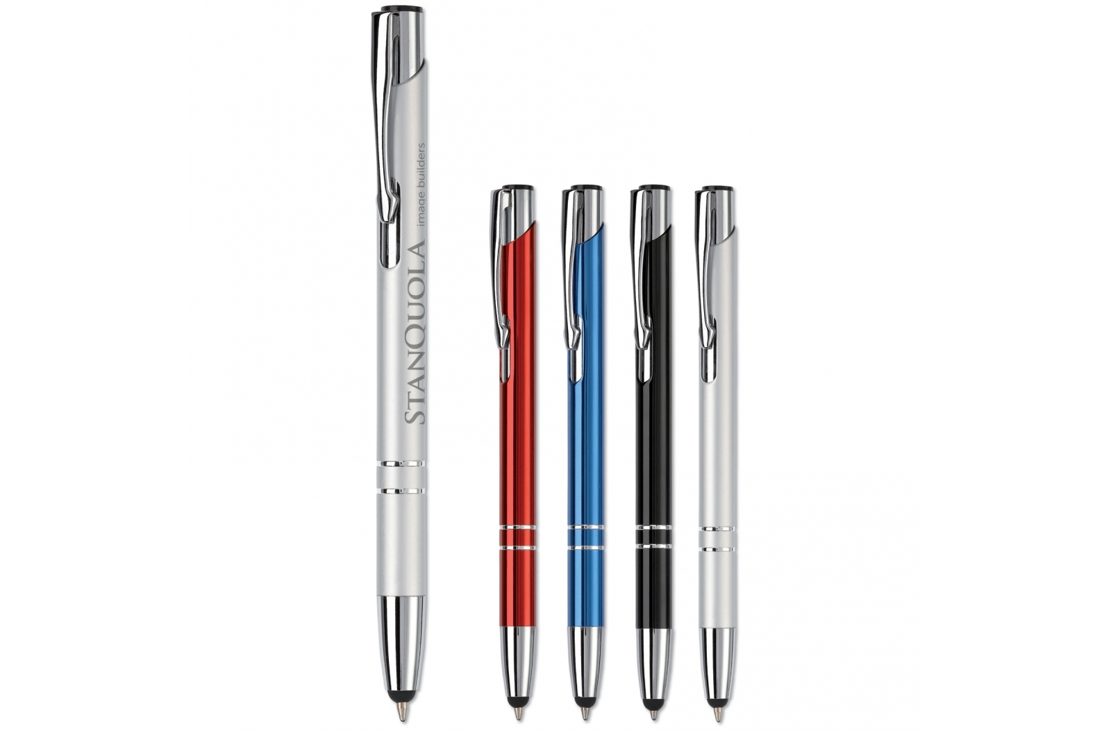Aluminum Stylus Ball Pen - Charlton