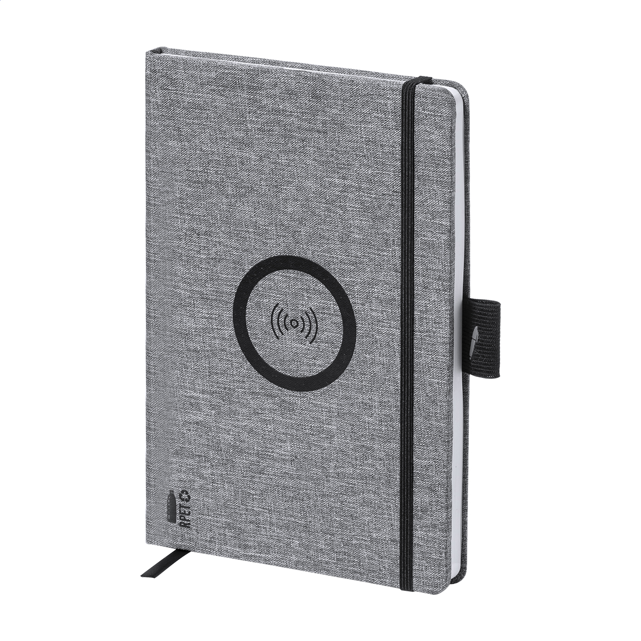 EcoCharge Notebook - Waldron printed with logo