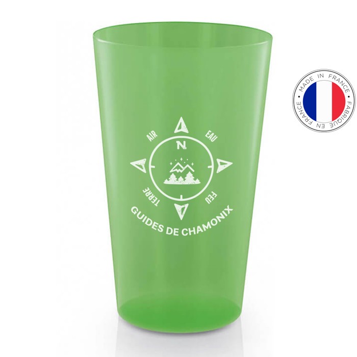 Customized reusable plastic cup 600ml in color - Baltimore