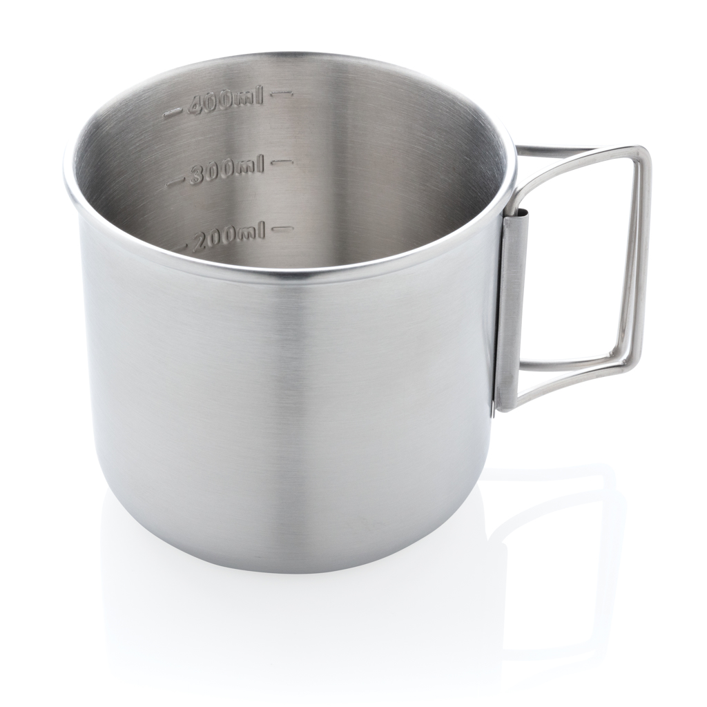 Portable Stainless Steel Hiking Cup 450ml - Huyton