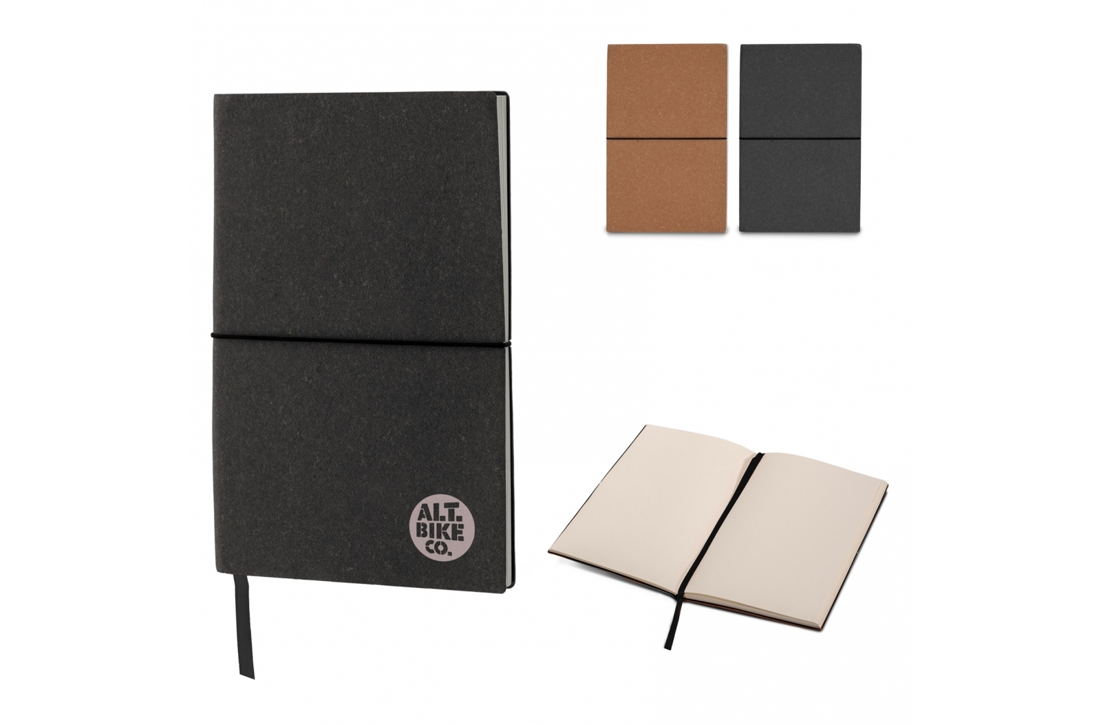 Notebook with a cover made of recycled leather - Barham Road