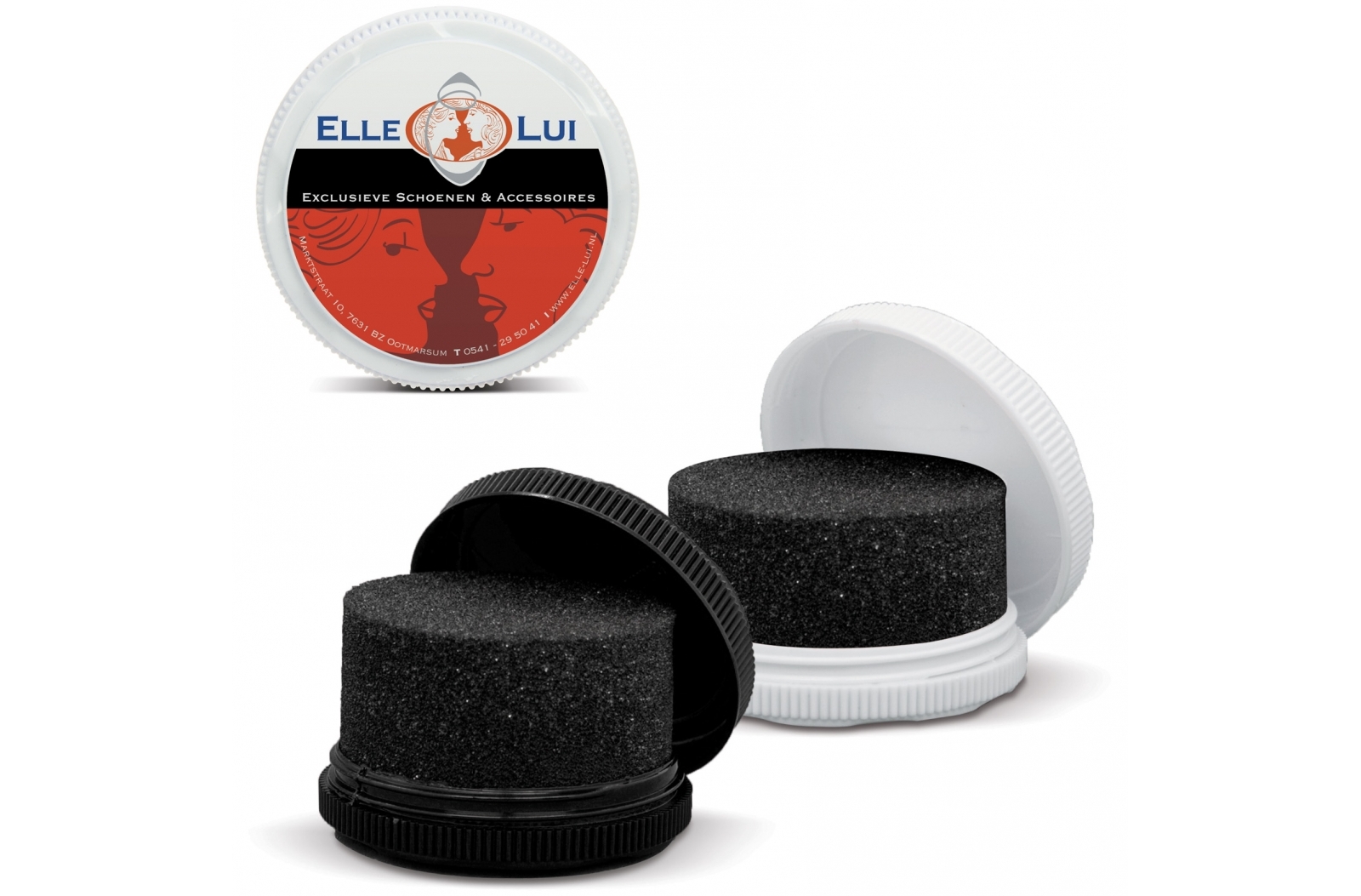 Black Sponge Shoe Buffer - Caldy