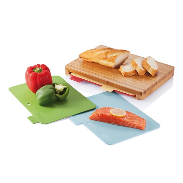 Trendy Hygienic Cutting Board Set with Storage Case - Newtown