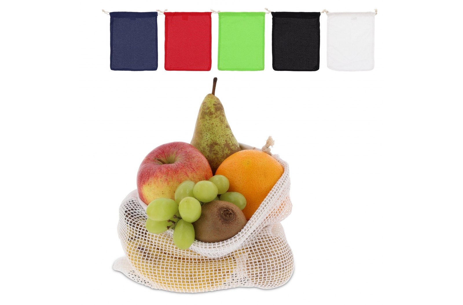 Reusable Cotton Mesh Grocery Bag - Paston