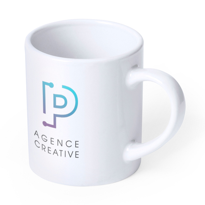 250ml White Ceramic Sublimation Mug - Whitstable