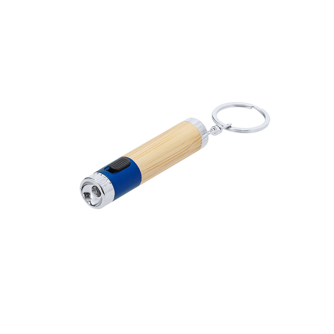 Bamboo LED Keychain Flashlight - Acton