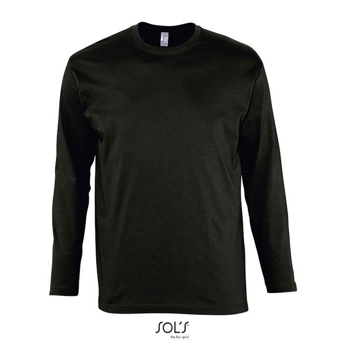 Men's Round Neck Long Sleeve T-Shirt - Littleton