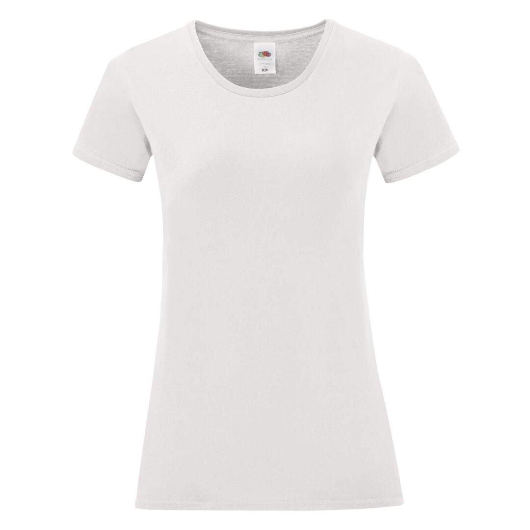 Kultiges weißes Baumwoll-T-Shirt - Grafendorf