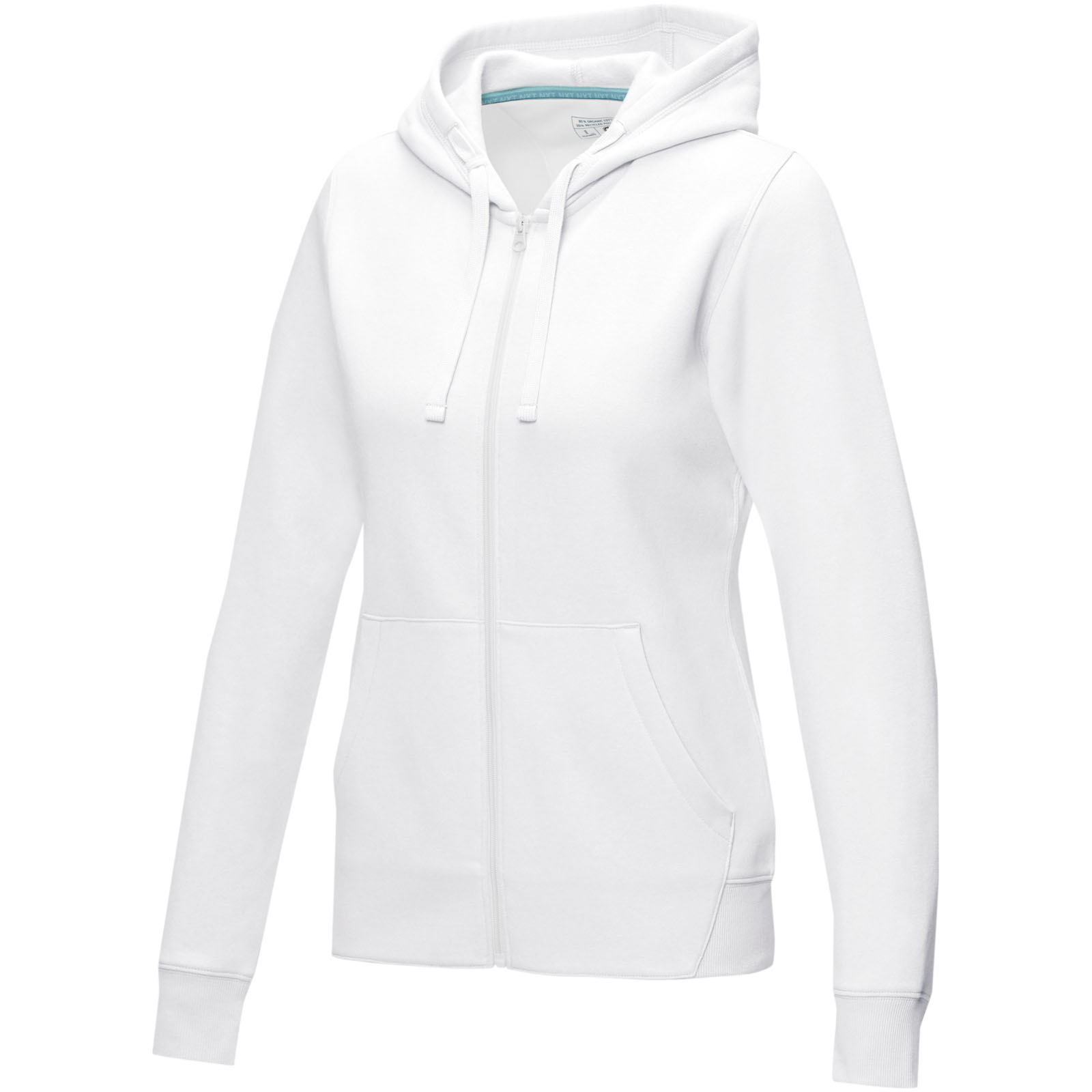 Ruby Women's Full Zip Hoodie made with GOTS Certified Organic and GRS Certified Recycled materials - Tonbridge