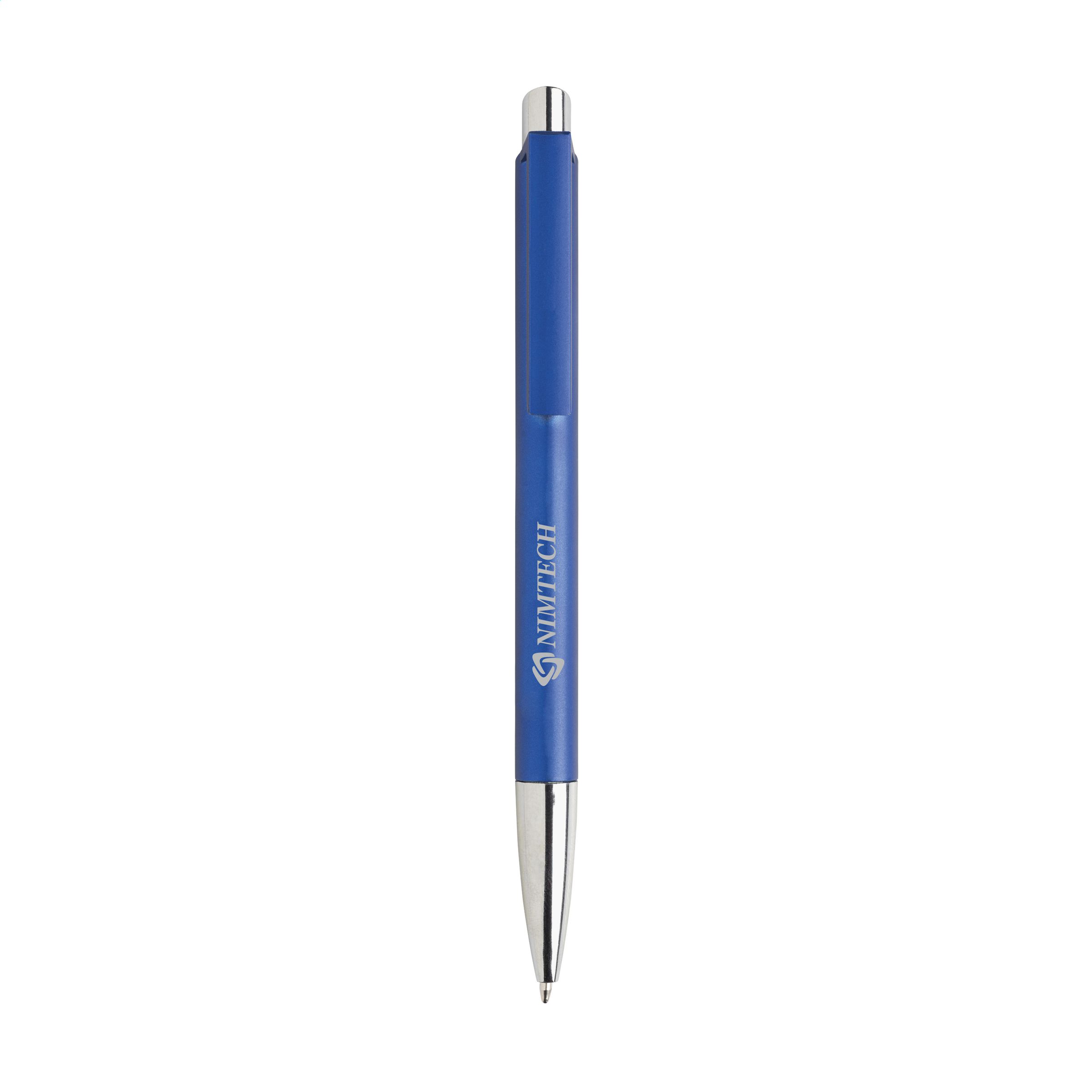 Metallic Silver Ballpoint Pen - Letchworth Garden City