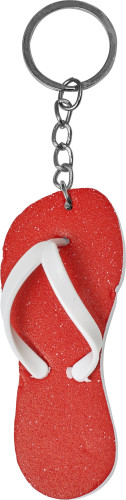 EVA Flip-flop keychain with a metal ring - Shipton-under-Wychwood - Sheringham