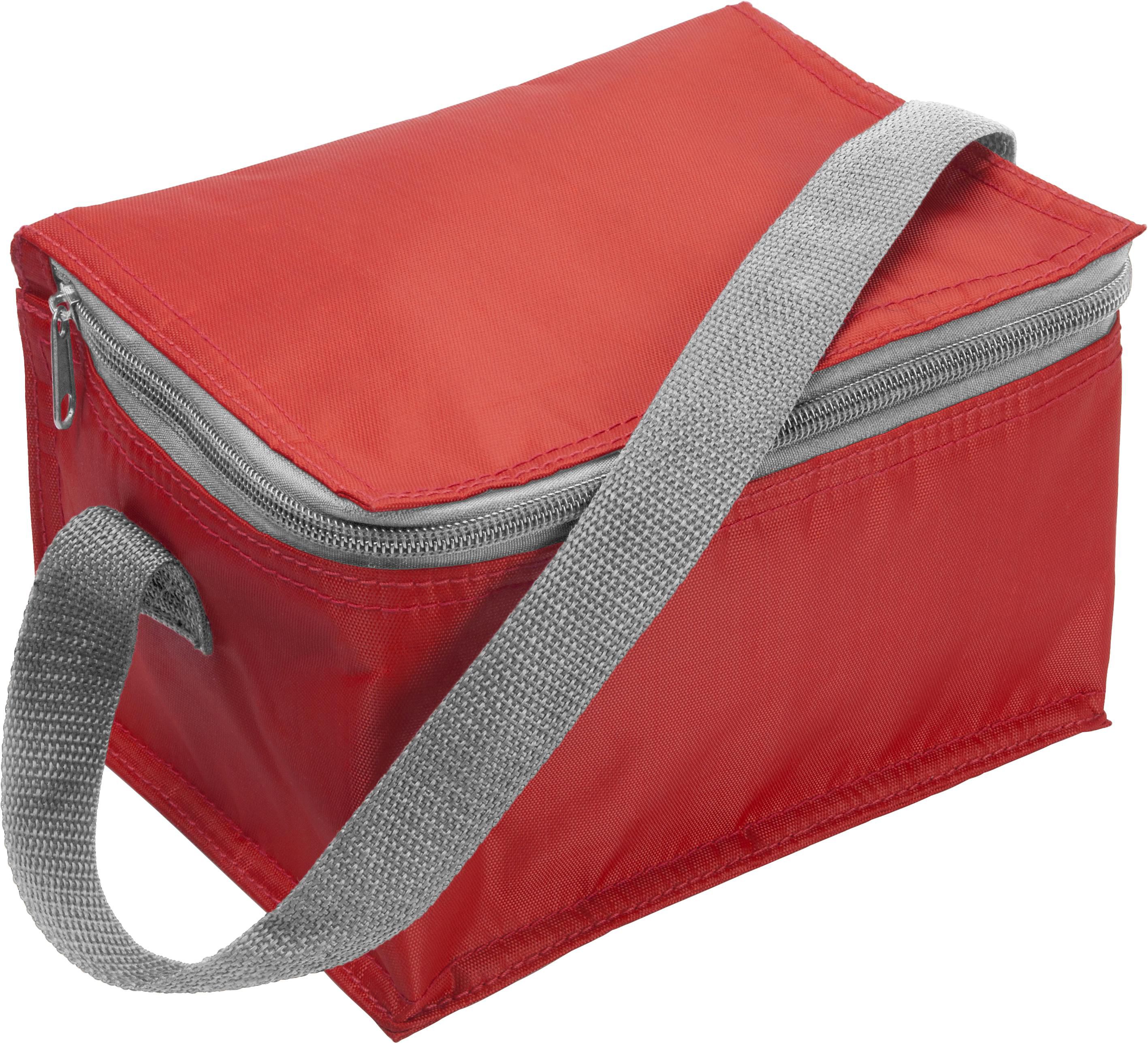 Cooler Bag with Zipper - Saint Albans printed with logo