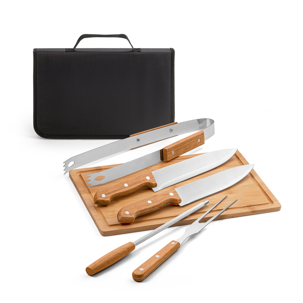 Castle Combe Wooden Barbecue Set - Thirsk