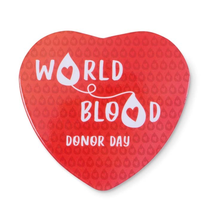 Heart Pinback Button - Poundbury