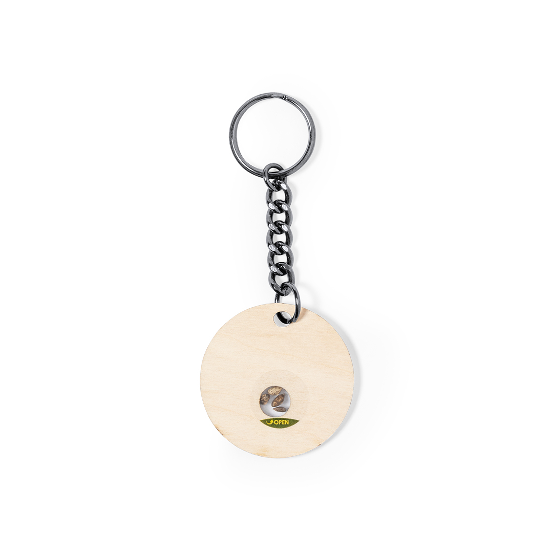 EcoWood Seed Keyring - Dorchester