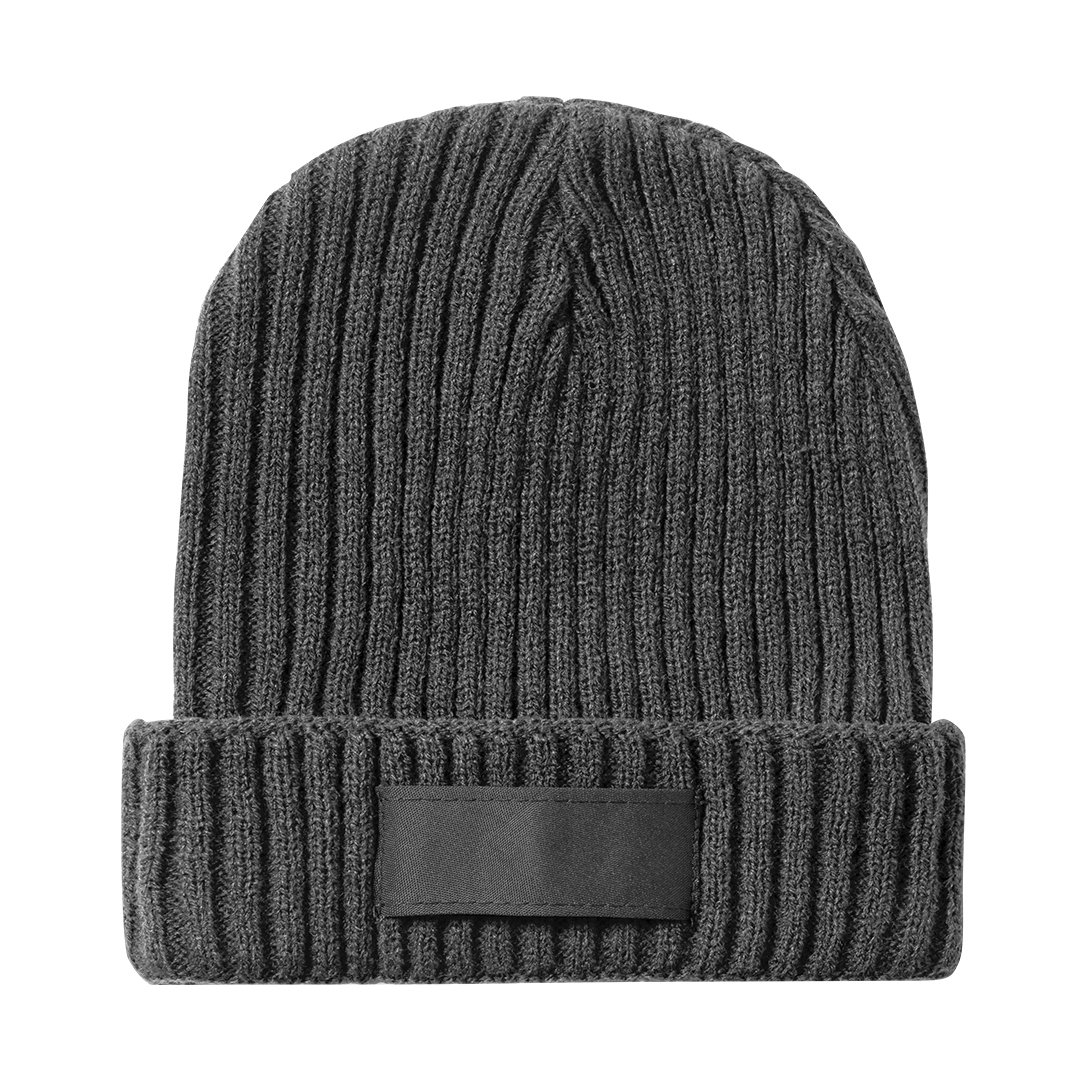 Ribbed Knitted Acrylic Hat - Waldron