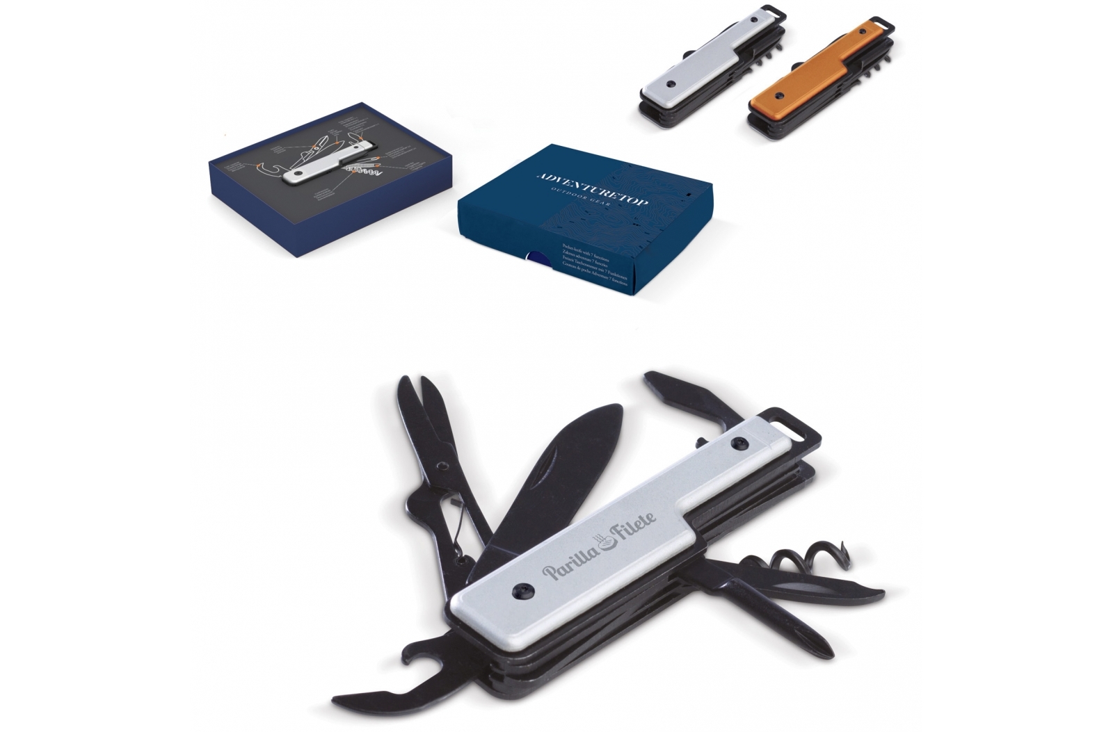 7-in-1 Multi-Function Pocket Knife - Brough of Birsay
