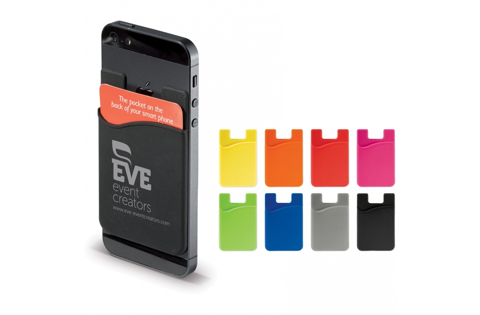 Silicone Smartphone Card Holder - Lancaster