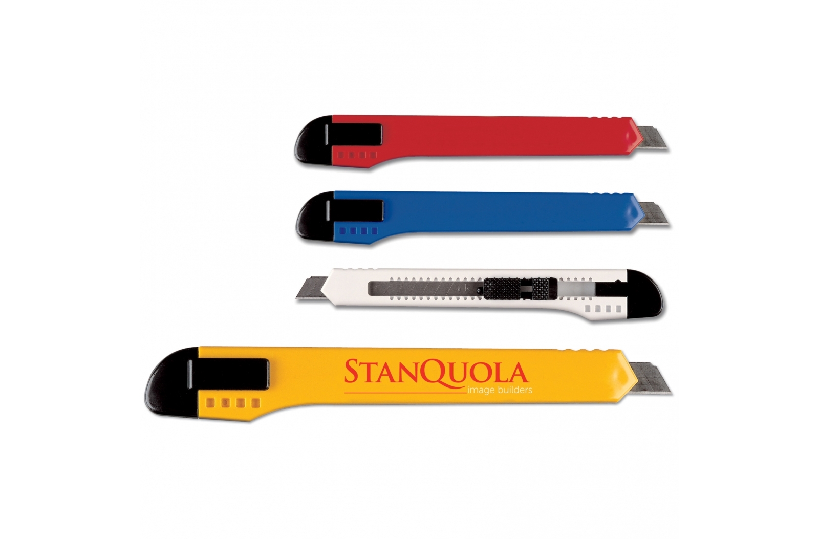 A hobby knife with a snap-off blade and clip attachment - East Grinstead