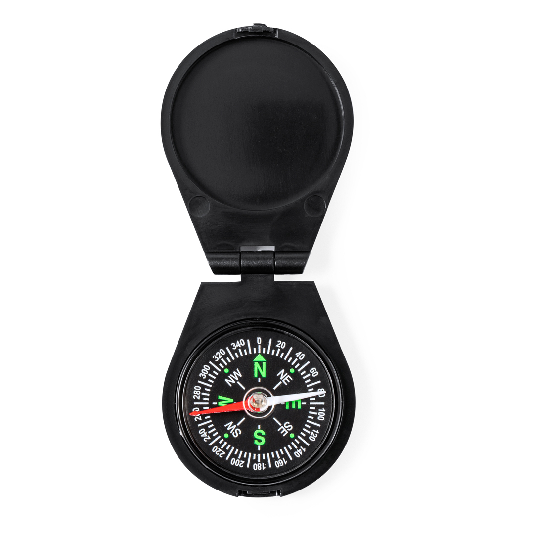 Kompass für Camping bedrucken mit Logo