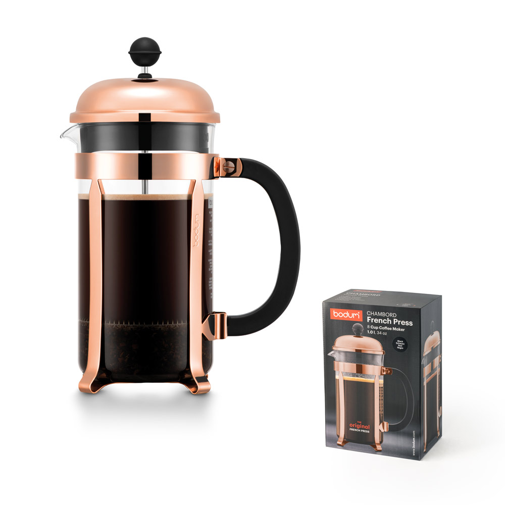 Cafetera de Acero Inoxidable - Bourton-on-the-Water - Ullapool