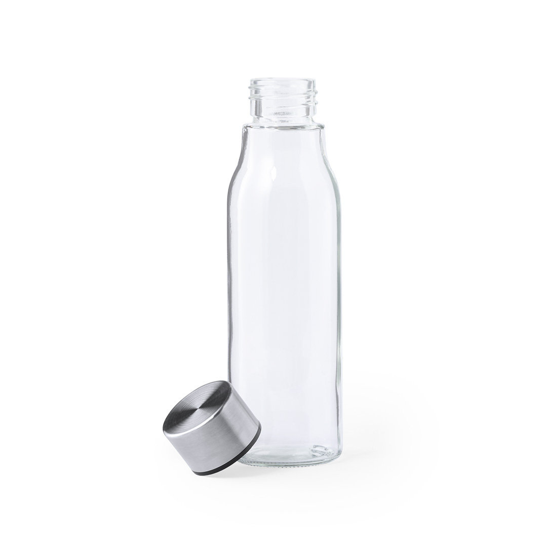 Borosilicate Glass Water Bottle 550ml - Plymouth