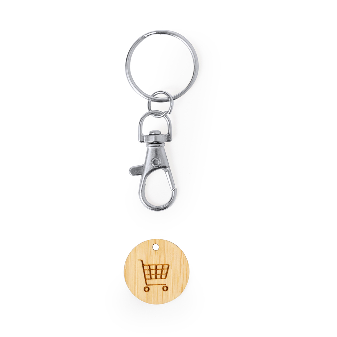 Bamboo Coin Keychain - Maiden Newton