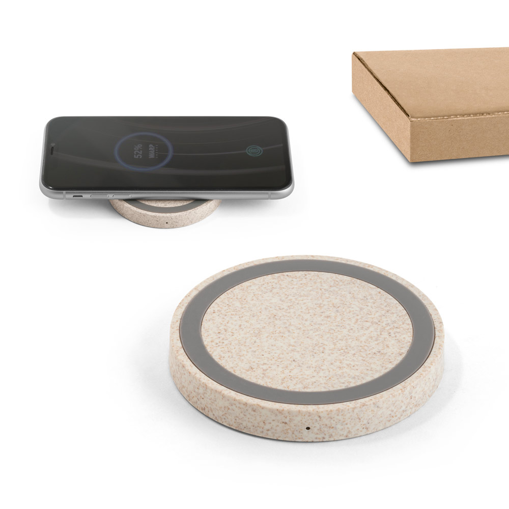 Silicone Circle Wireless Charger - Upper Slaughter - Yeldersley
