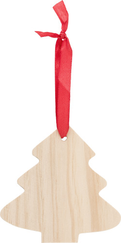 Wooden Christmas Tree Ornament - Leighton Buzzard