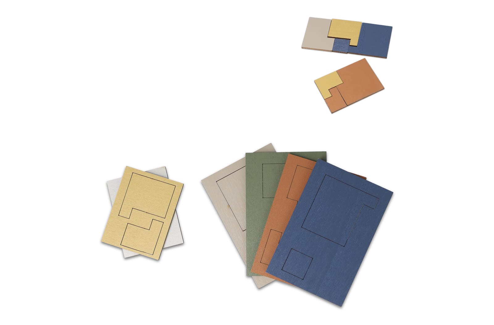 InsideOut Wooden Puzzle Box - Little Chart