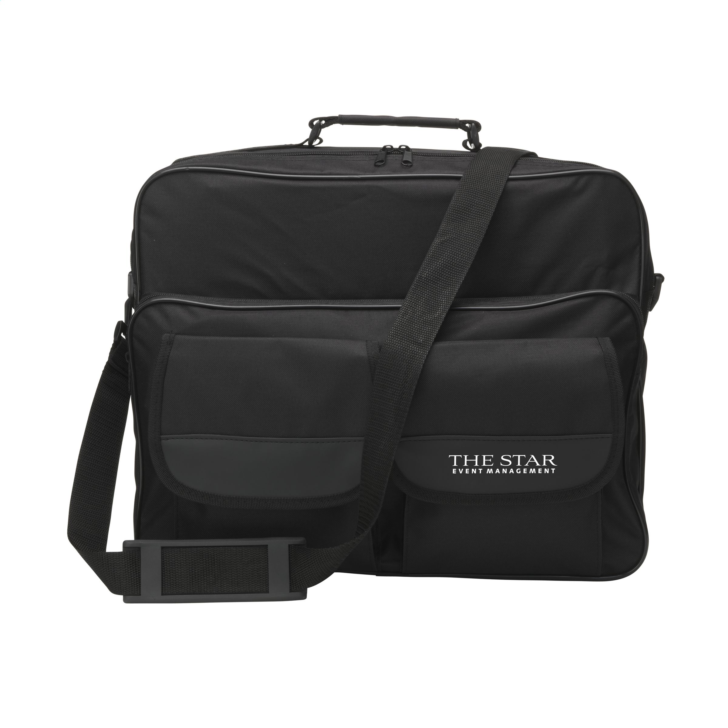 600D Polyester Document Bag - Abbots Bromley