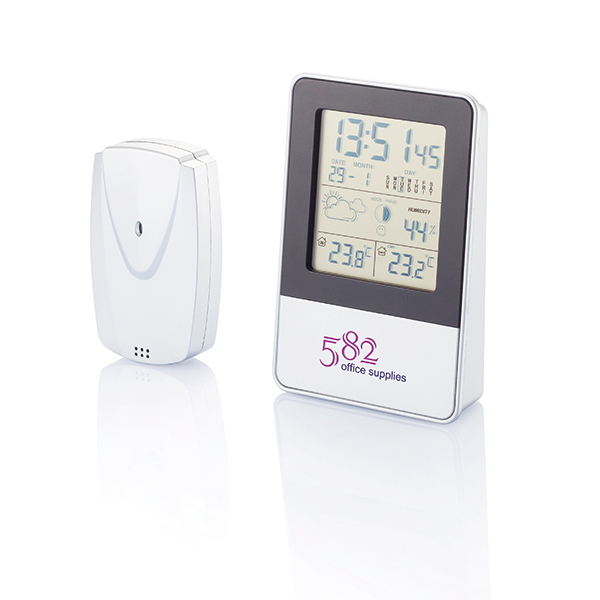 Weather Station with LCD Screen and Outdoor Sensor - Nailsworth
