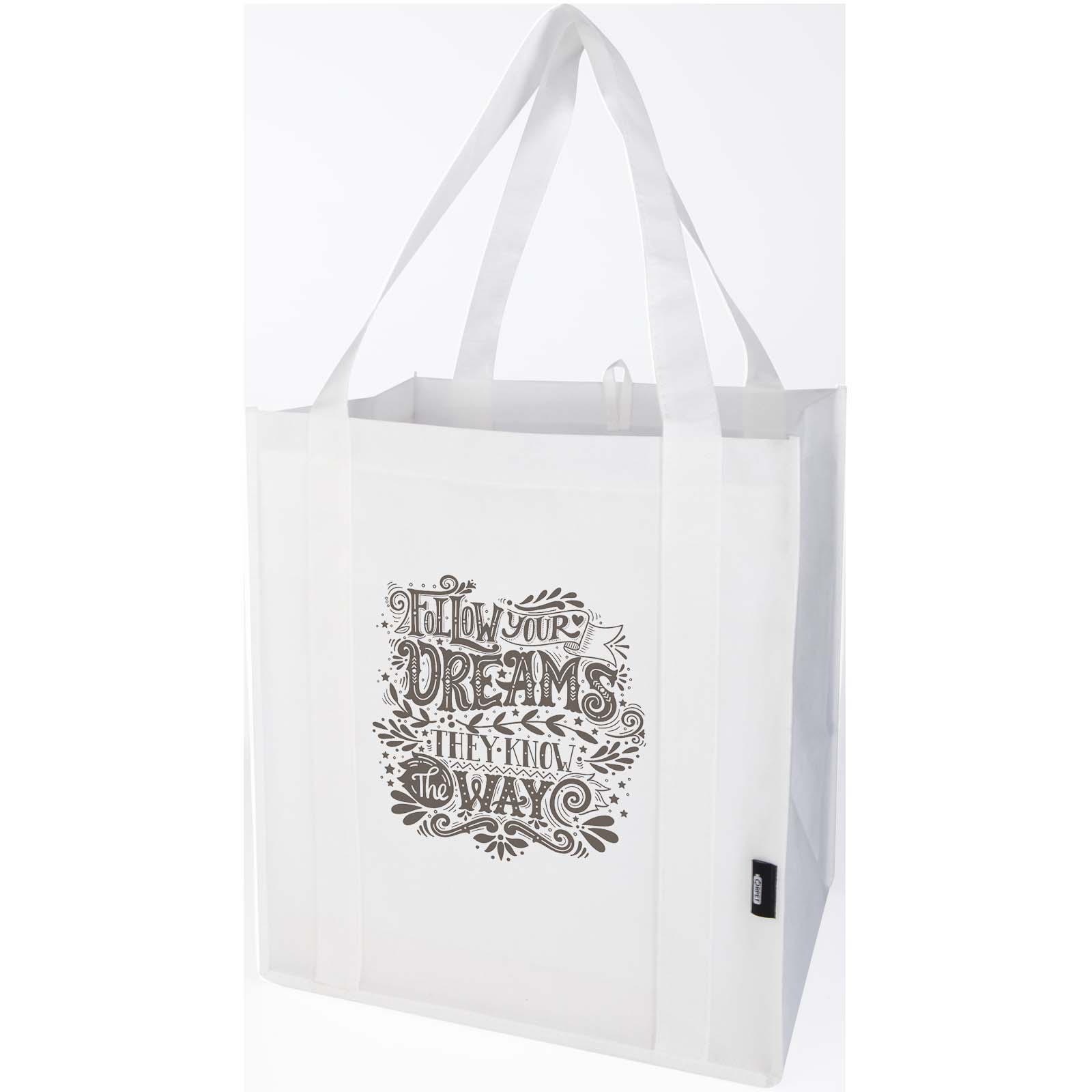 Liberty GRS recycled non-woven carry bag with base plate 29 l