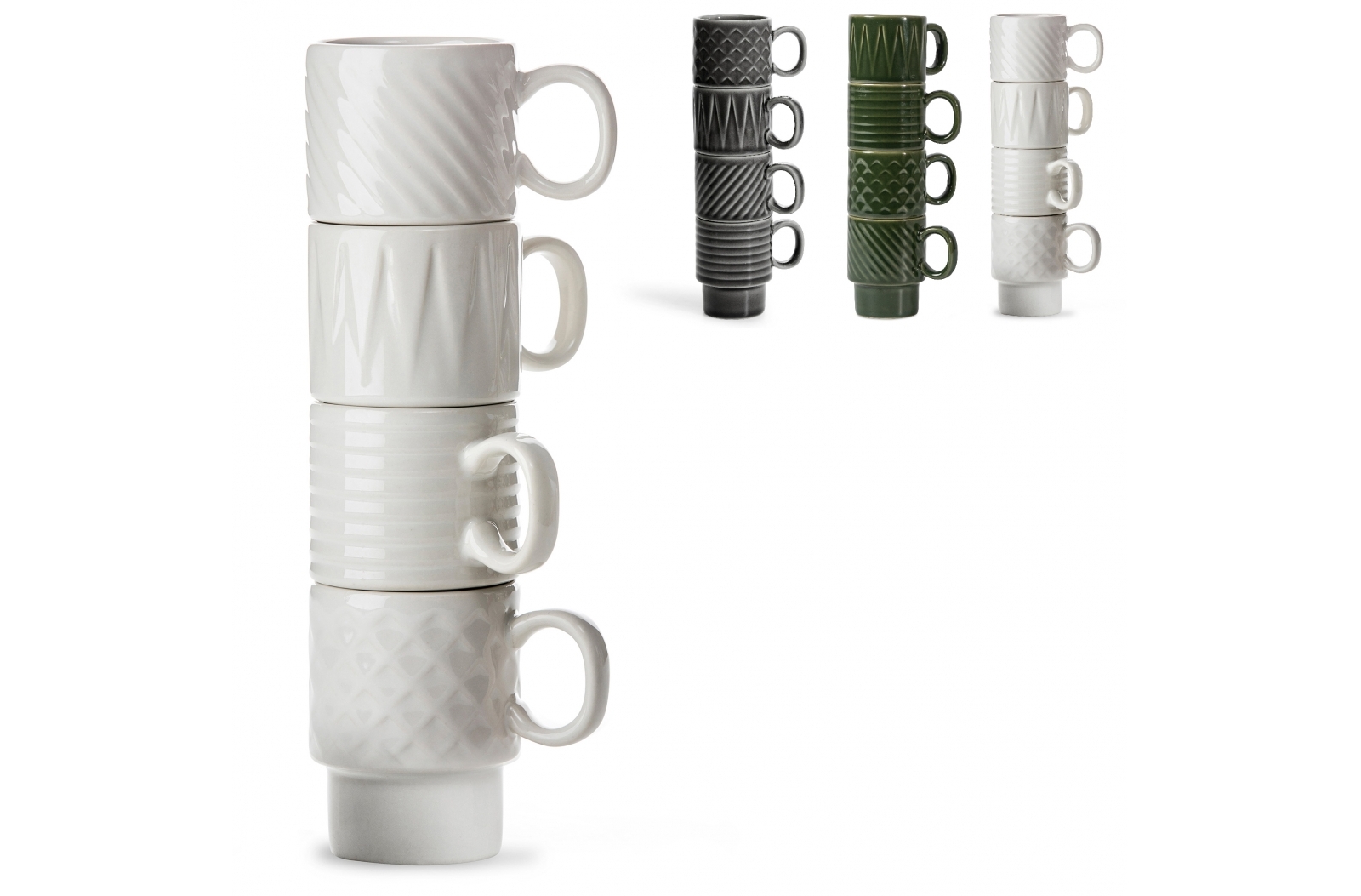 Retro Espresso Mug Set 100ml - Little Weighton - Acle