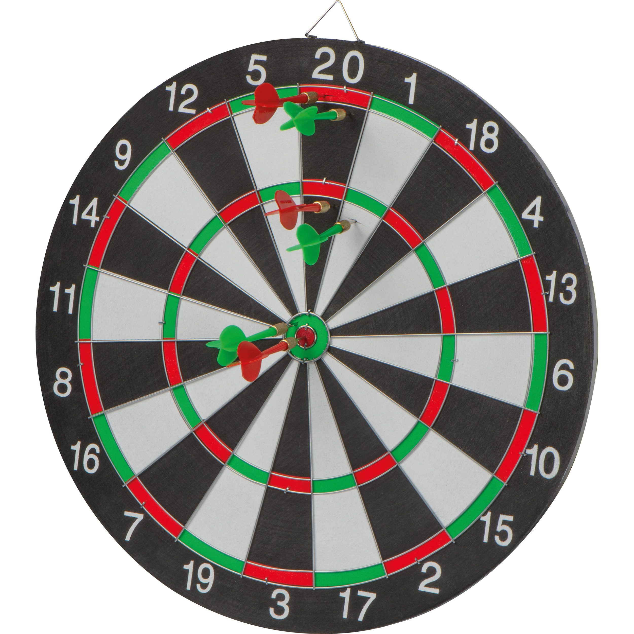 Double-Sided Logo Dartboard Set - Attenborough