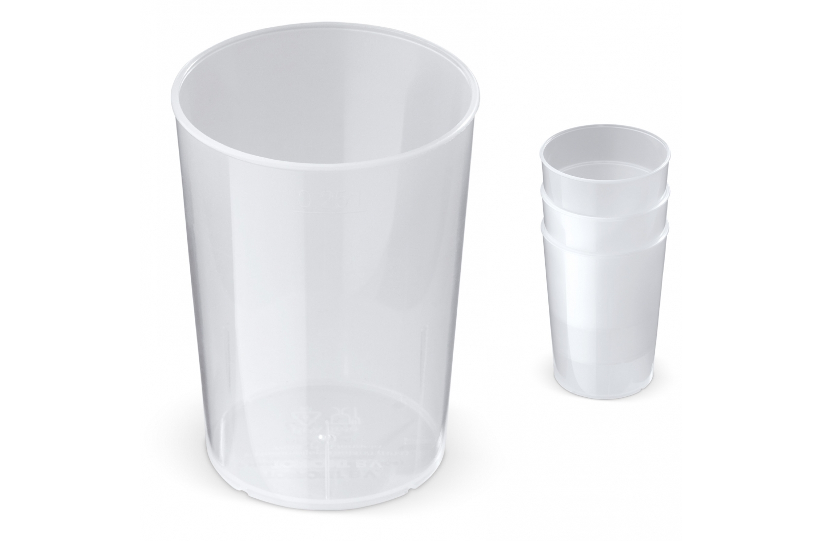 Reusable Unbreakable Stackable Cups - Fenton