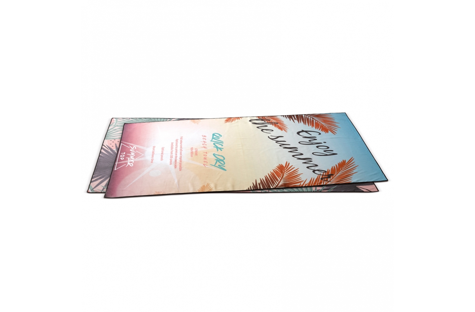 Custom Print Quick Dry Microfibre Beach Towel - Diss