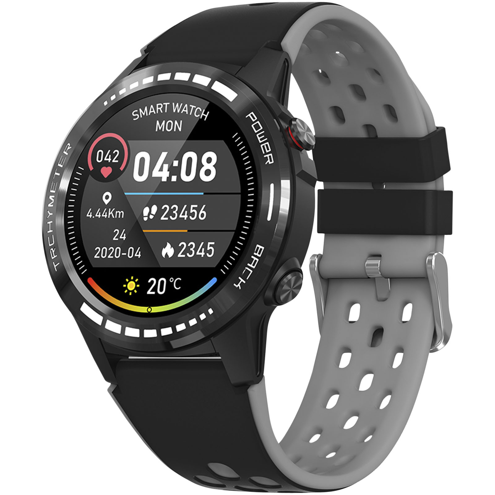 GPS Smartwatch with Heart Rate Monitor, Sleep Tracker, and Siri Voice Assistant - Bedford