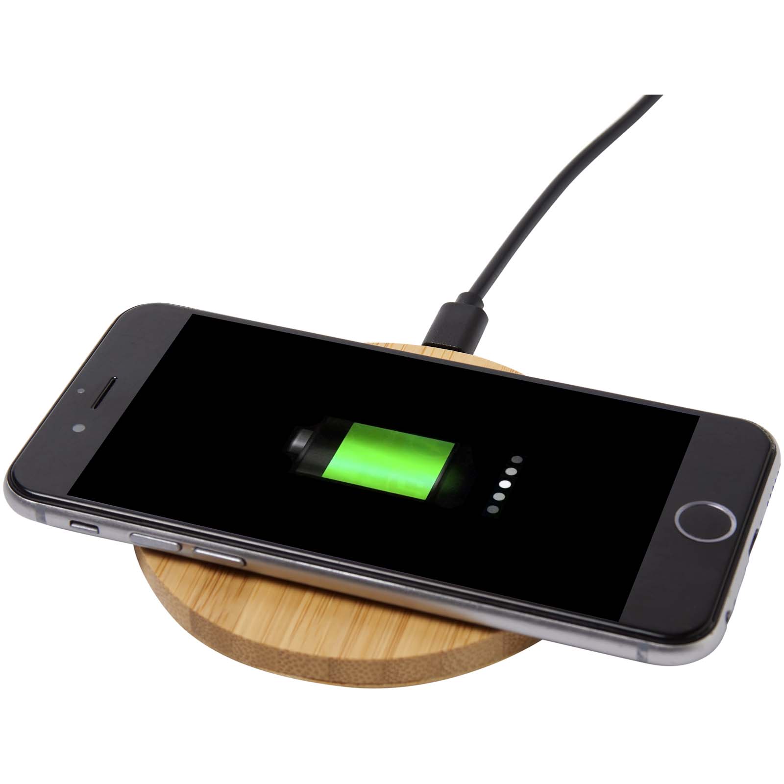 EcoCharge 15W Bamboo Wireless Charger - Wombourne