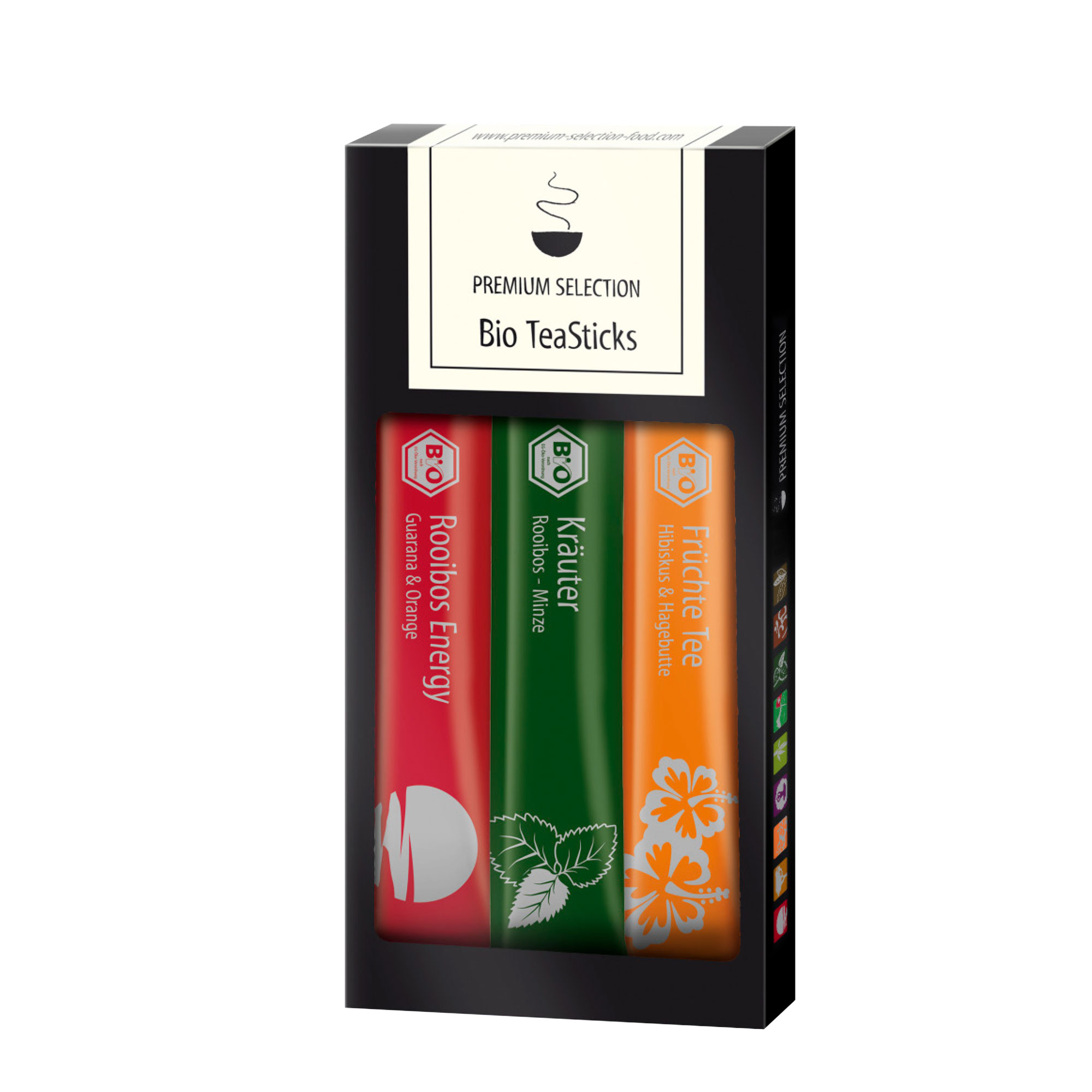 Premium Selection Teabox with Organic Teasticks - Luton