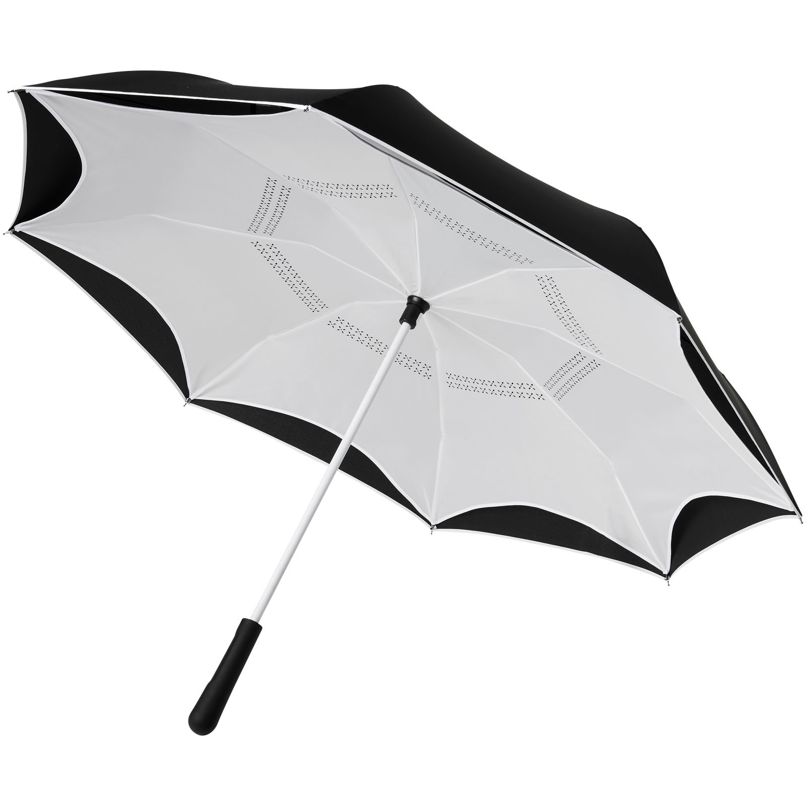 Innovativer umgekehrter faltbarer Regenschirm